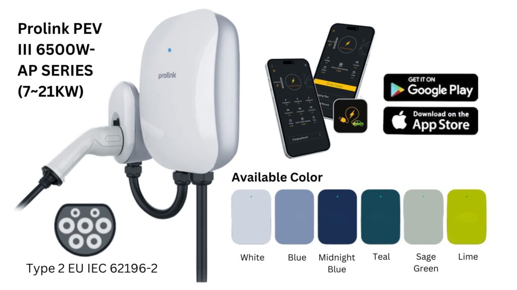 prolink ev wall charger